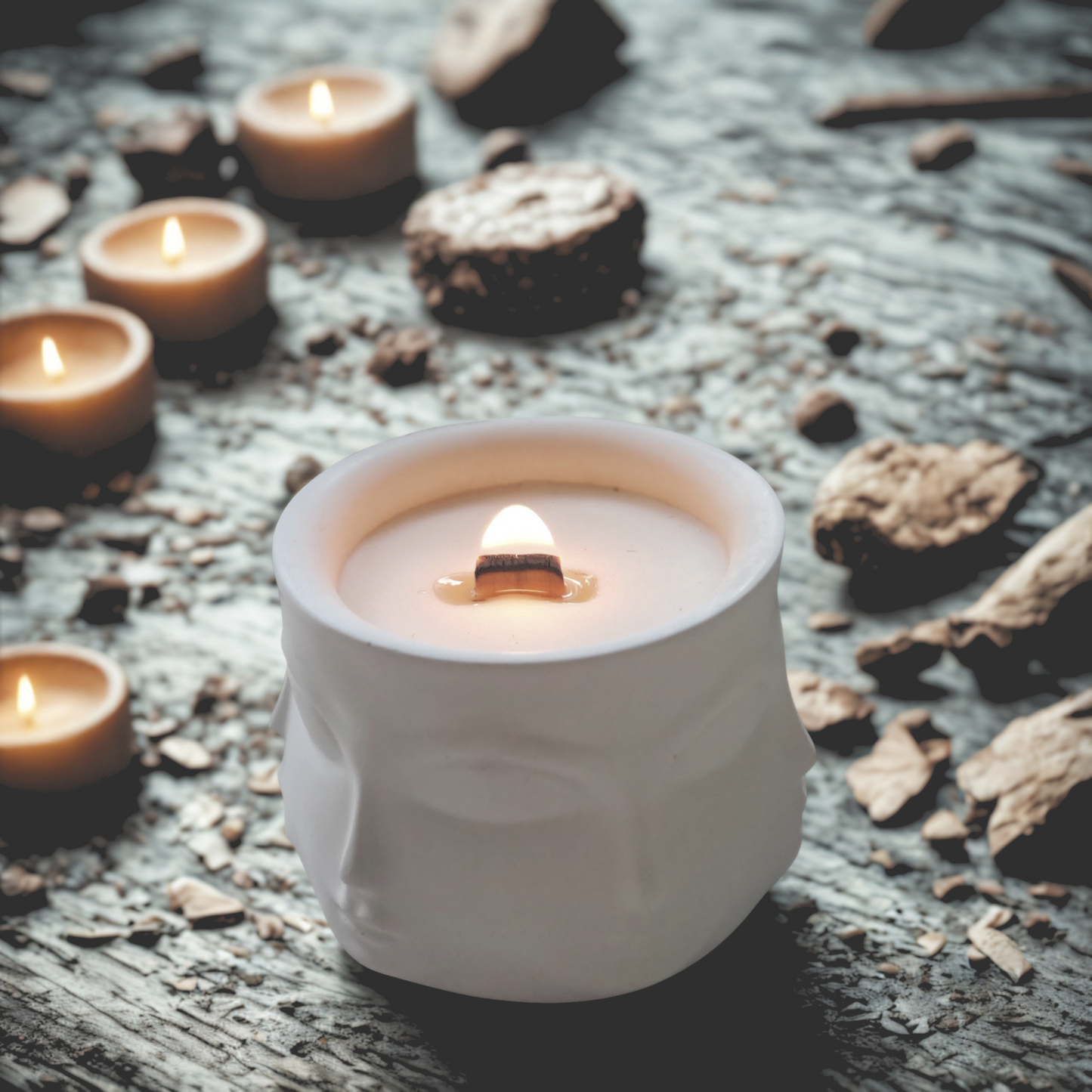 Grounded Soul Sandstone Candle