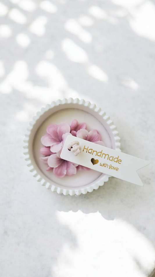 Petal Pop Sandstone Candle
