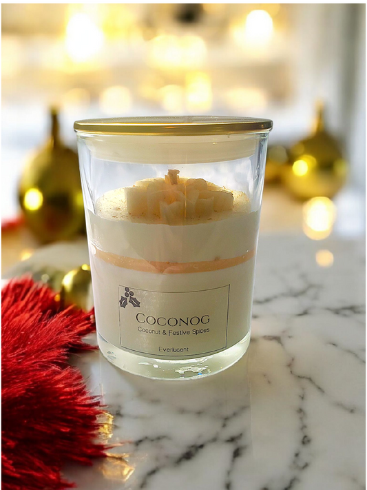 Everlucent CocoNog | Xmas Scented Candle