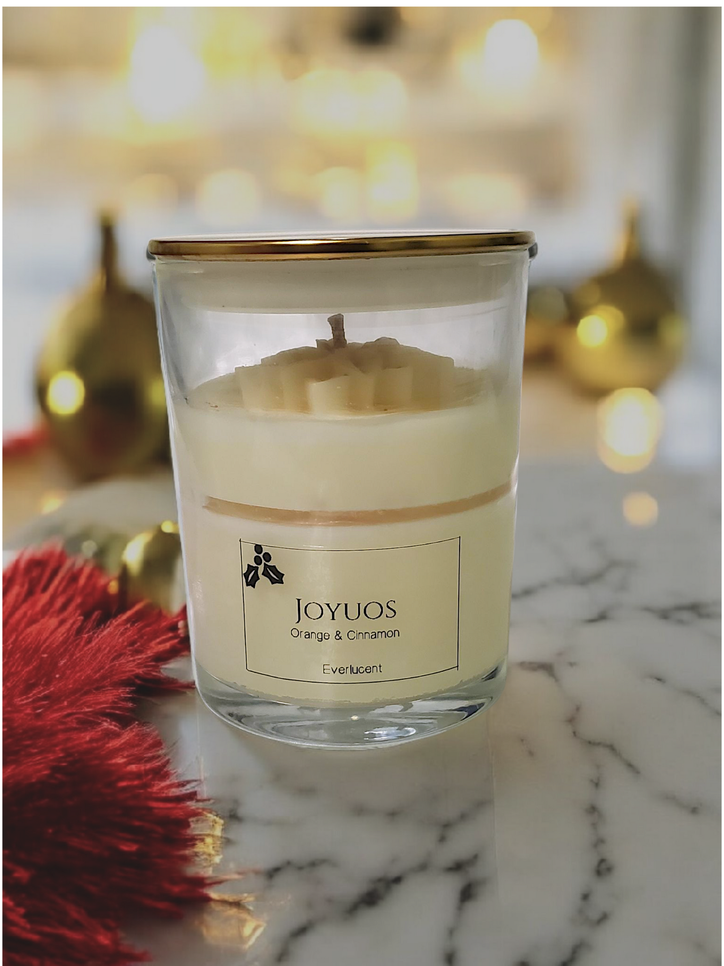 Everlucent Orange & Cinnamon | Xmas Scented Candle